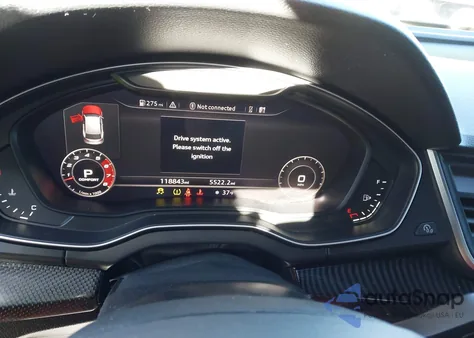 2018 Audi Sq5 3.0T Premium Plus z USA, uszkodzony, nr VIN WA1A4AFYXJ2178316